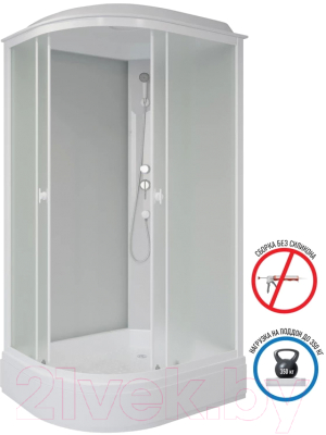 Душевая кабина Niagara Promo P100/80/26R/MT 100x80x215