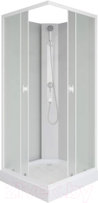 Душевая кабина Niagara Promo P90/13Q/MT/BK 90x90x195 - фото