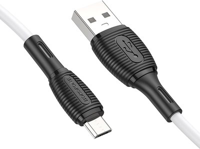 Кабель Borofone BX86 Advantage AM-microBM - фото