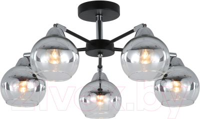 Потолочный светильник Mirastyle MD-8223/5 BK+CR - фото