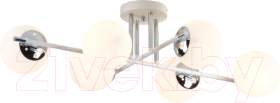 Потолочный светильник Mirastyle MD-8260/6 WH+CR - фото
