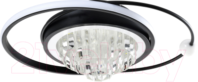 Потолочный светильник LED4U L8023-450 BK - фото