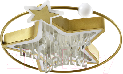 Потолочный светильник LED4U L8025-450 GD - фото