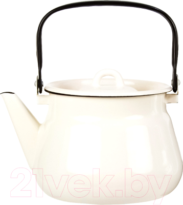 Чайник Лысьвенские эмали Жемчужная С-2711/ЖмРч - фото