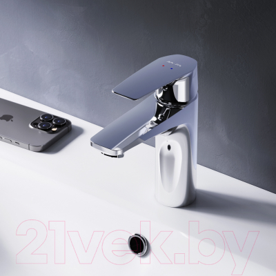 Тумба с умывальником Cersanit Moduo 60 + AM.PM Gem F90A02100