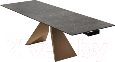 Обеденный стол M-City Ales 180 / 614M05288 (керамика/бронзовый)