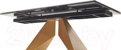 Обеденный стол M-City Ales 180 / 614M05288 (керамика/бронзовый)