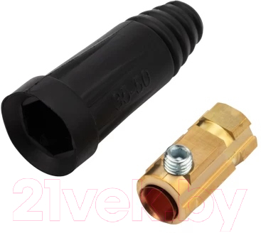 Вилка кабельная для сварочного аппарата Rexant СКР 35-50 / 16-0884 - фото