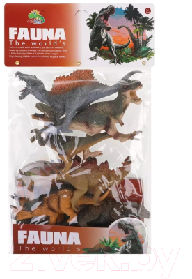 Набор фигурок игровых Наша игрушка Динозавры / KL7-008