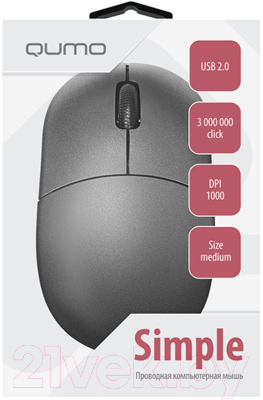 Мышь Qumo Simple Office M92 / Q42233