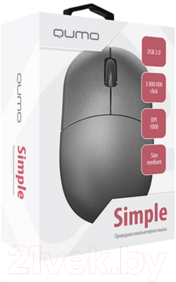 Мышь Qumo Simple Office M92 / Q42233