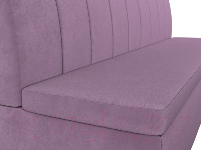 Скамья кухонная мягкая Лига Диванов Кантри / 113369 (микровельвет сиреневый)