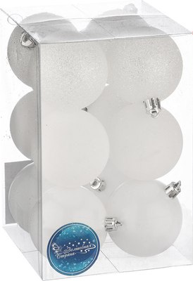 Набор шаров новогодних Волшебная страна SYQA-0123165-04 / 106323 - фото