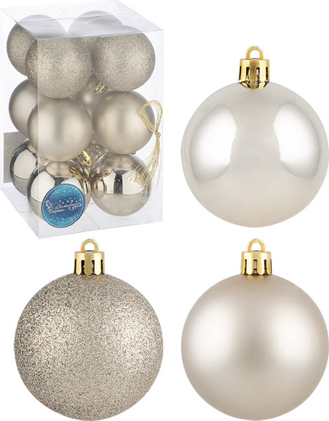 Набор шаров новогодних Волшебная страна SYQA-0123165-06 / 106325