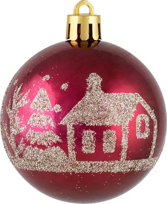 Набор шаров новогодних Волшебная страна SYQB2-0123066 / 106341