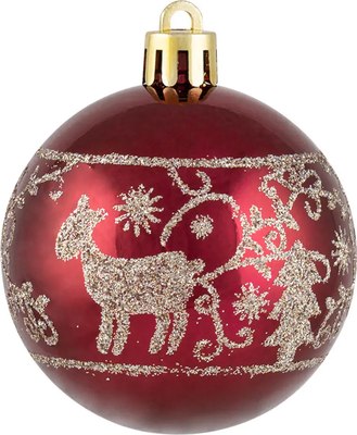 Набор шаров новогодних Волшебная страна SYQB2-0123066 / 106341