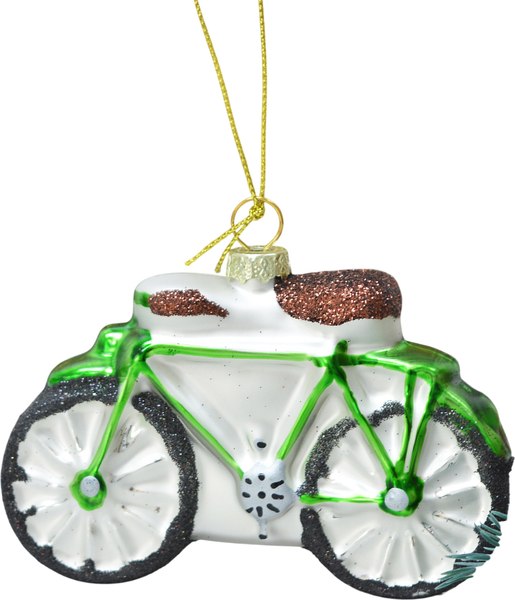 Елочная игрушка Волшебная страна Велосипед 106239 - фото