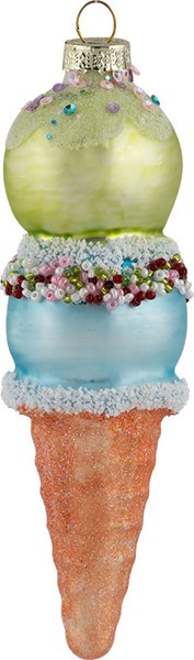 Елочная игрушка Волшебная страна Мороженое 106236 - фото
