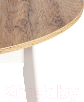 Обеденный стол Tetchair Svelto (дуб вотан/белый)