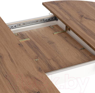 Обеденный стол Tetchair Svelto (дуб вотан/белый)