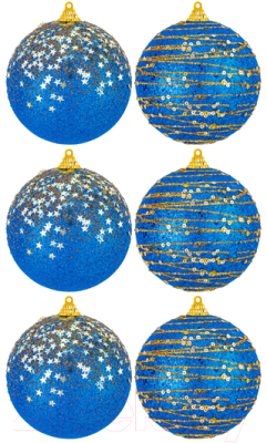 Набор шаров новогодних Elan Gallery 970101 - фото