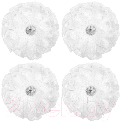 Набор елочных игрушек Elan Gallery Белая шишка / 970110