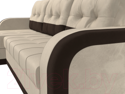 Диван угловой Лига Диванов Марсель левый / 29540L