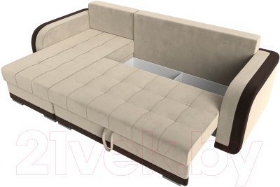 Диван угловой Лига Диванов Марсель левый / 29540L