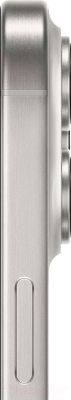 Смартфон Apple iPhone 15 Pro 128GB A3102 / A3101 (белый титан)