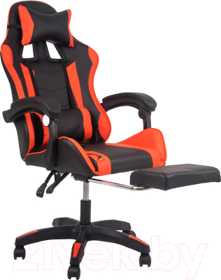 Кресло геймерское Calviano 1583 (черный/красный) - фото