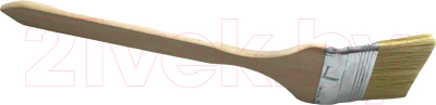 Кисть малярная ЭлКис Флейцевая КФн75 - фото