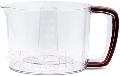 Соковыжималка электрическая Blackton Bt J1112 (бордовый/белый)