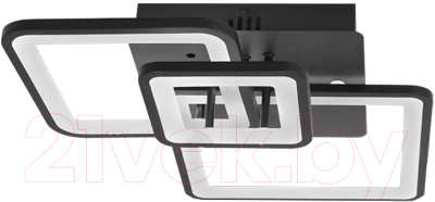 Потолочный светильник INhome Elegant Aristo-B / 4690612047287 (черный, с пультом ДУ) - фото