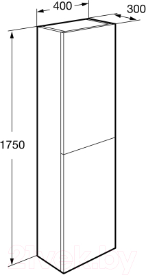 Шкаф-пенал для ванной Roca Ona 40 / A857635509