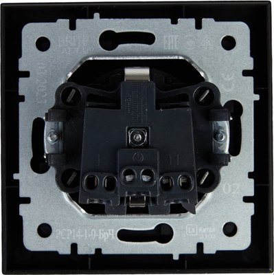 Розетка IEK Brite BR-R14-16-K02-F