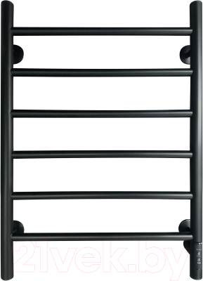 Полотенцесушитель электрический Ростела Виктория 50x70/6 (с диммером, правый Ral 9005)