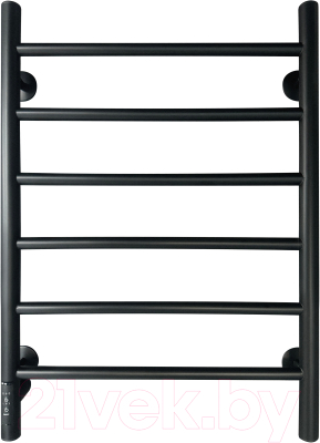 Полотенцесушитель электрический Ростела Виктория 50x70/6 (с диммером, левый Ral 9005)