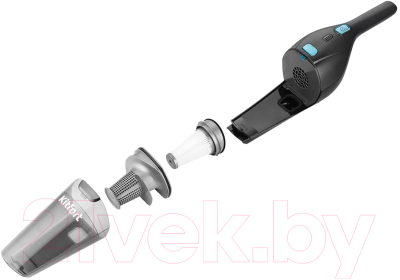 Вертикальный пылесос Kitfort KT-5161-1 (темно-серый)