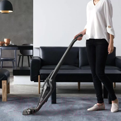 Вертикальный пылесос Kitfort KT-5161-1 (темно-серый)