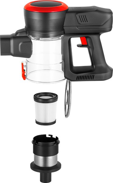 Вертикальный пылесос Kitfort KT-5175-2 (красный)