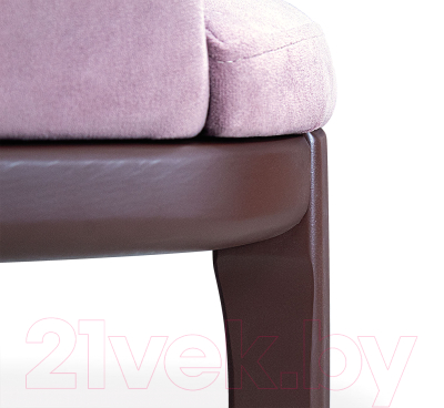 Стул Sheffilton SHT-ST39/S39 (пыльная роза/орех европейский)