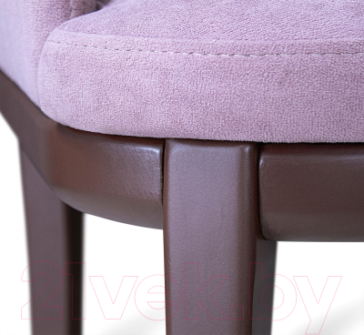 Стул Sheffilton SHT-ST39/S39 (пыльная роза/орех европейский)