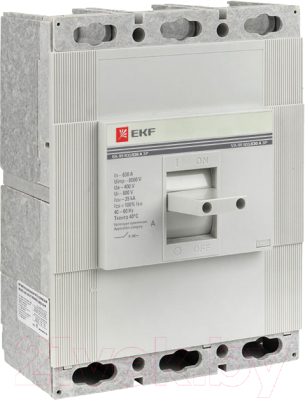 Выключатель автоматический EKF PROxima ВА-99 800/630А 3P 35кА / mccb99-800-630 - фото