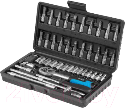 Набор головок, бит TREK TR13046 - фото