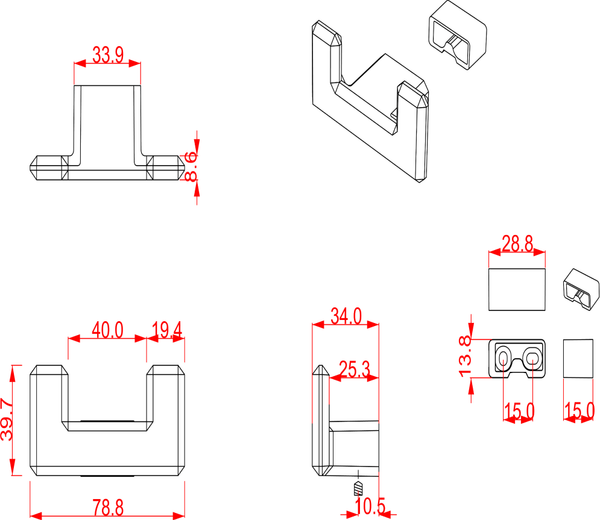 Крючок для одежды Cebi Carli A7106 020 / PC27