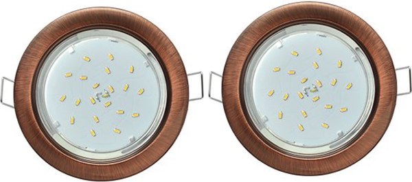 Точечный светильник Ecola GX53 FP53P2ECB - фото