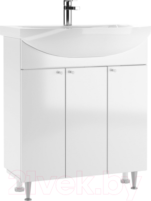 Тумба под умывальник Айсберг Балтика 70 Промо без ящика DP2611T - фото