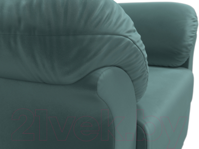 Кресло мягкое Лига Диванов Карнелла / 109607 (велюр бирюзовый)