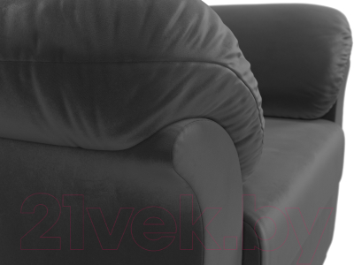 Кресло мягкое Лига Диванов Карнелла / 109610 (велюр серый)