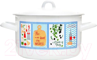 Кастрюля ЭСТЕТ Вкус Италии / ЭТ-72642 - фото